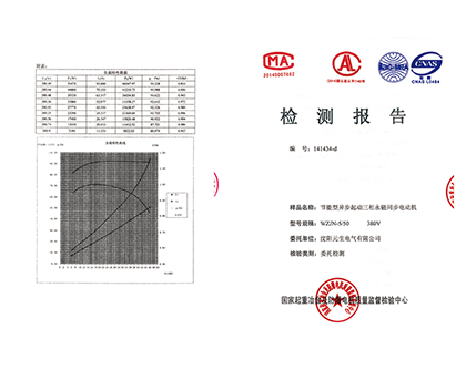 檢測報告-紹興上虞五州電機制造有限公司